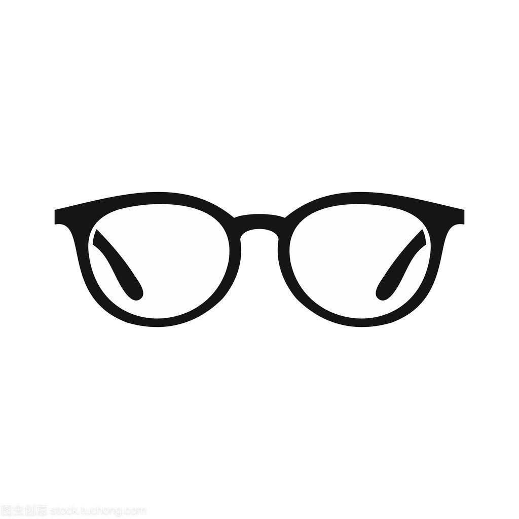 簡約風(fēng)格的眼鏡圖標(biāo)設(shè)計(jì)