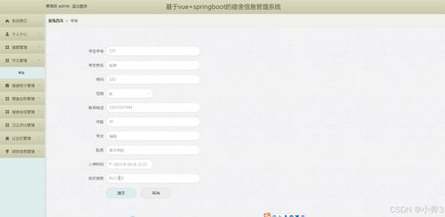 基于SpringBoot與Vue的宿舍信息管理系統(tǒng)設計與實現(xiàn)